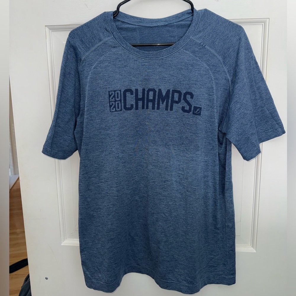 Lululemon shirt Tampa Bay Lightning Blue